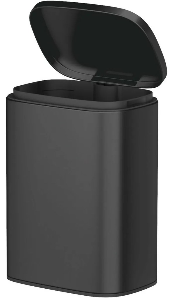 Wenko Sare Nástenný odpadkový kôš 5 l, čierny