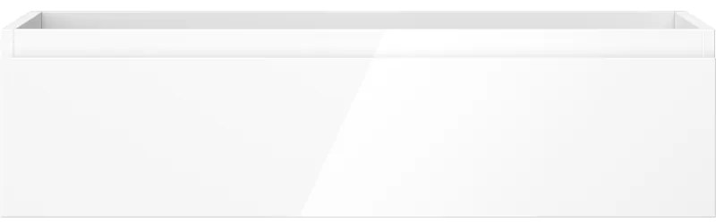 Mexen Orio, kúpeľňová skrinka 90 cm, 1 zásuvka, biela lesklá, 91A10-09023-1-BF00