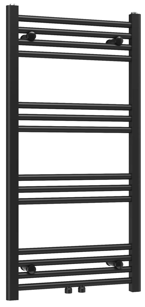 Gamma Erga Simple, vykurovacie teleso 1000x500 mm, 389 W, čierna, ERG-LAV-SIMP-10050-BK