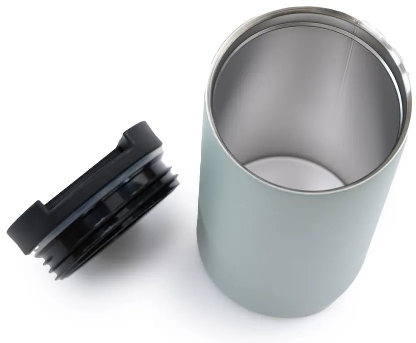 Svetlosivý termohrnček BEKER 400 ml