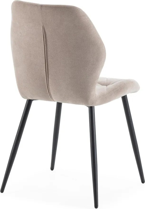 Béžové jedálenské stoličky v súprave 4 ks Luna – Marckeric