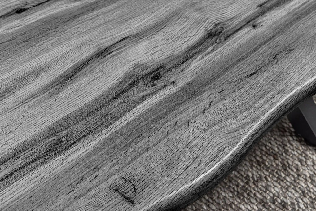 Konferenčný stolík WILD 90 cm - Wild Oak, nohy v tvare X