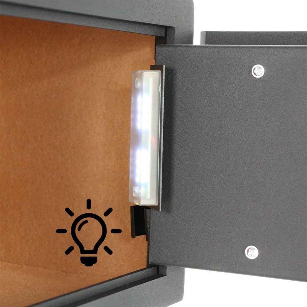 Nábytkový elektronický trezor PRESTIGE 500