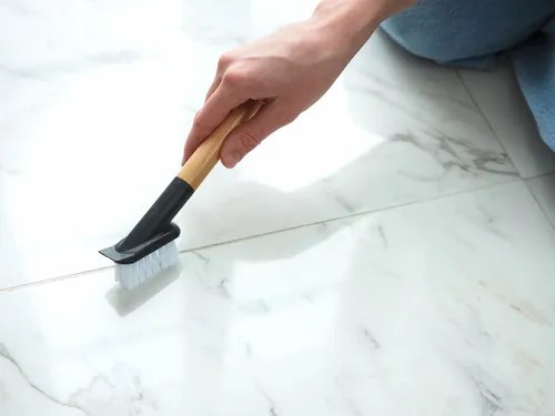 HITEKO (Smart microfiber system) Kefa na škáry a dlaždice - odolná a účinná, drevo - nylon