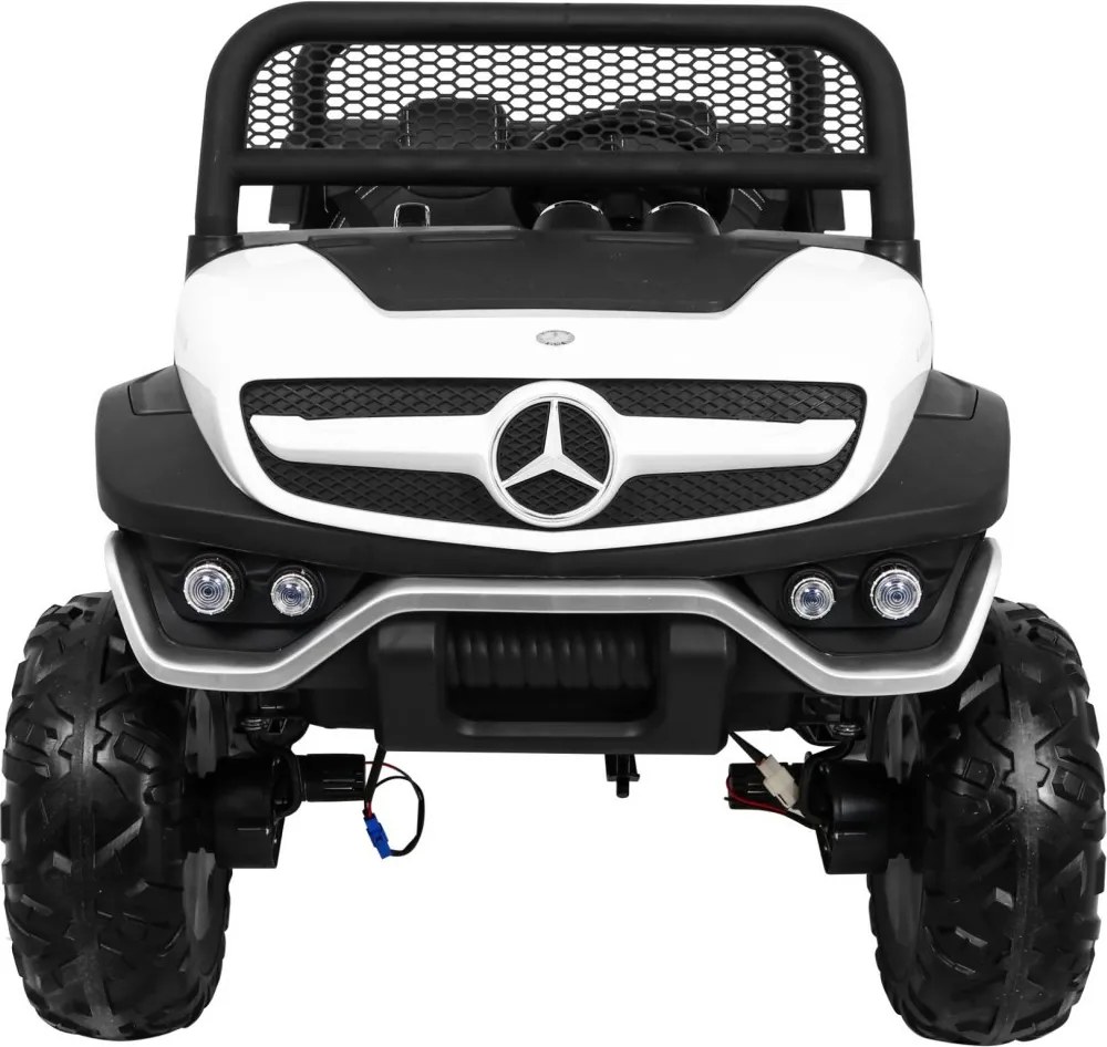 Ramiz Vozidlo Mercedes BENZ UNIMOG Biela