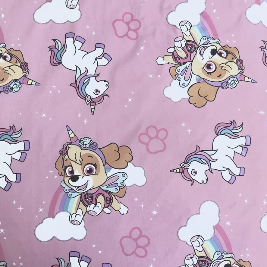 Jerry Fabrics Bavlnené obliečky 140x200 + 70x90 cm - Labková patrola "PP354"