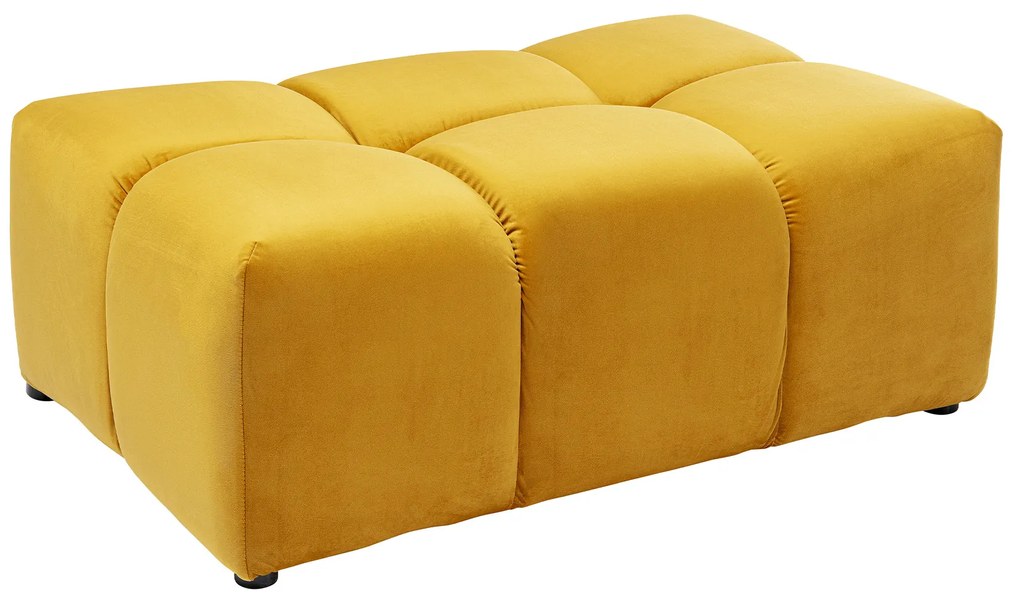 Belami Velvet taburetka žltá