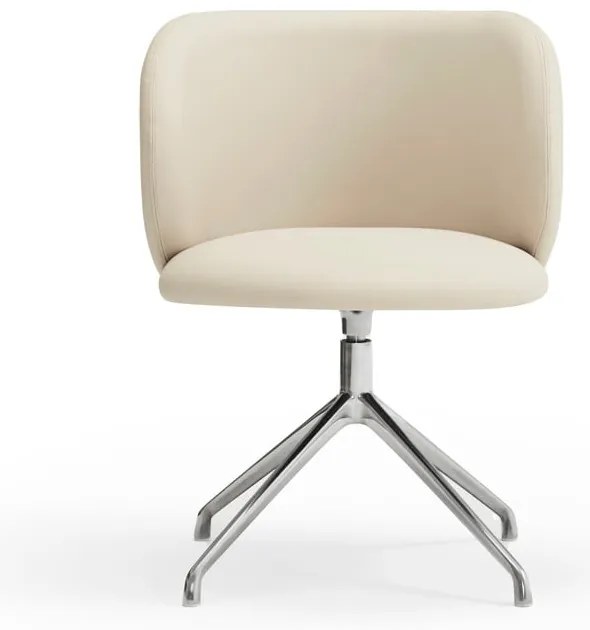 Béžové čalúnené jedálenské kreslo Mogi – Teulat