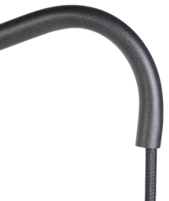 Retro nástenná lampa zlatá/mosadzná s tienidlom - Demi