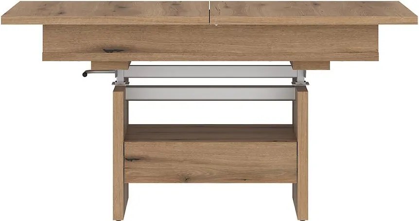 Konferenčný stolík Cortado CRTT02 1S s zdvihom dub coast evoke