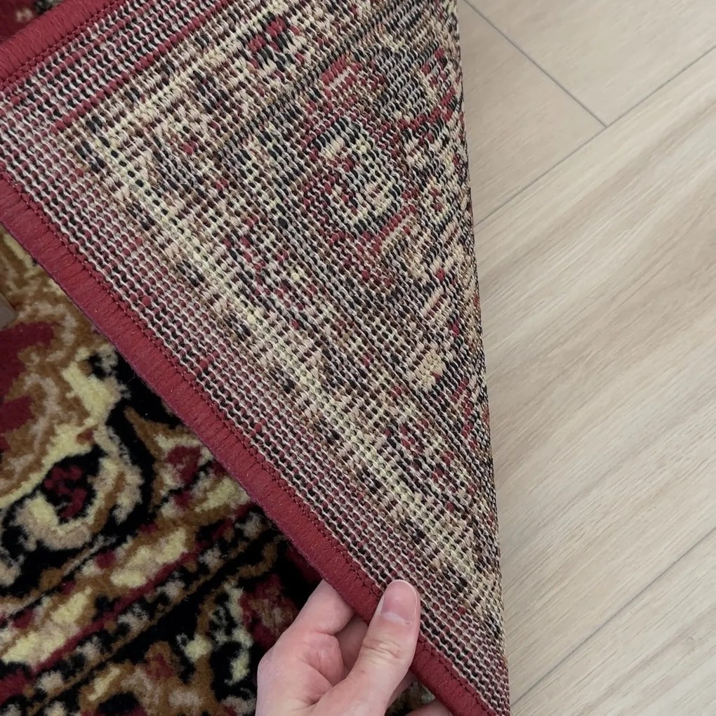 Kusový koberec Samira New Red 12001-011, 160x225, červená, chodba / predsieň, Spoltex