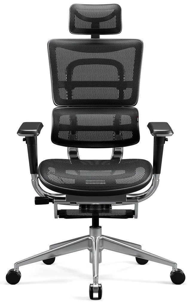 Kancelárska ergonomická stolička Diablo V-Master, čierna