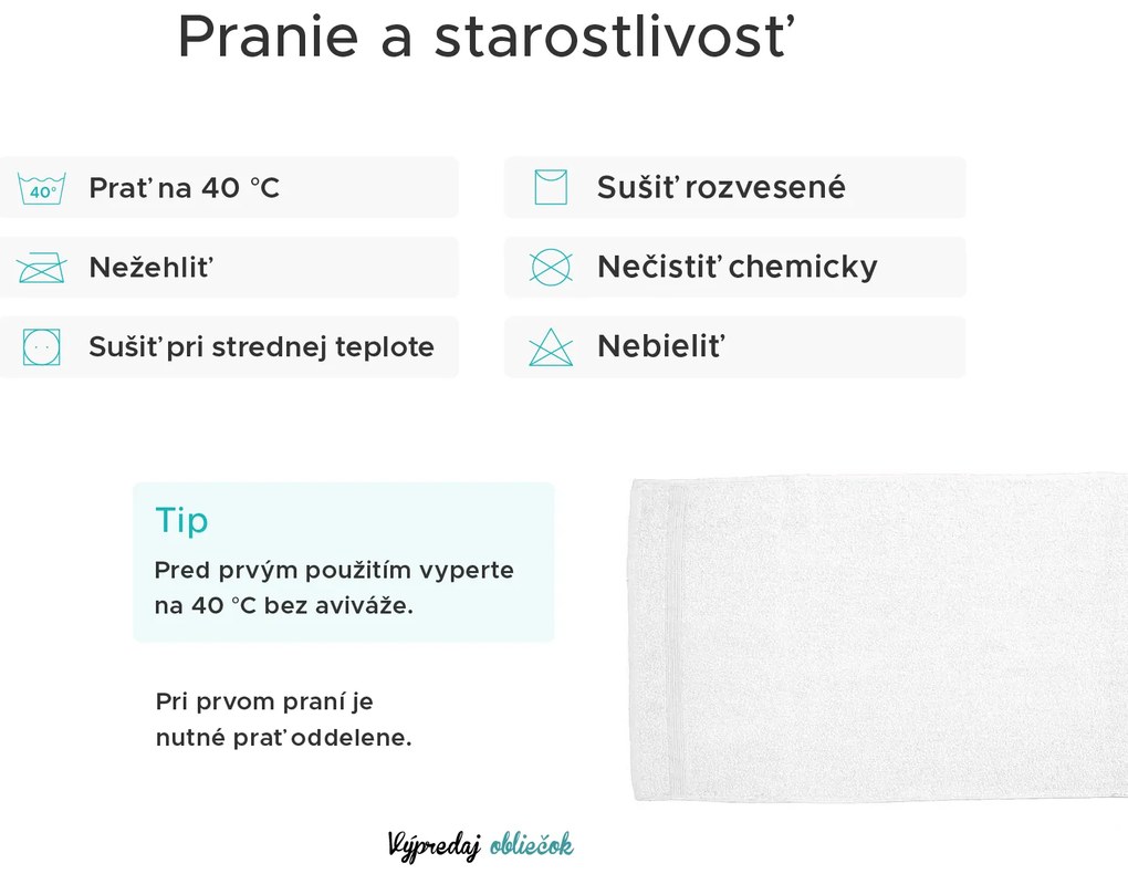 Uterák ELEGANZA 50x100 cm vínový, 100% bavlna