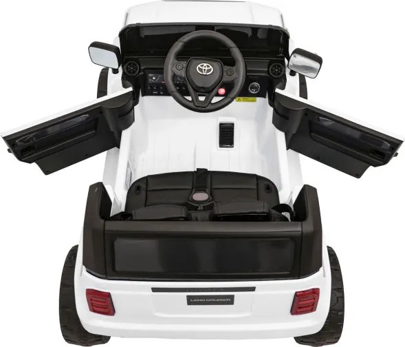 Elektrické autíčko Toyota Land Cruiser PRADO biele