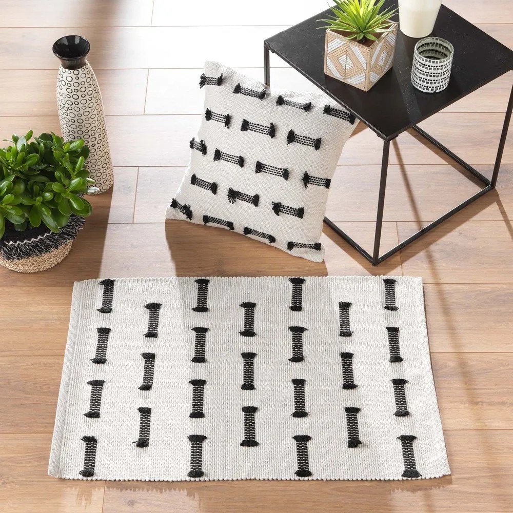 Krémový prateľný koberec 50x80 cm Juline – douceur d'intérieur