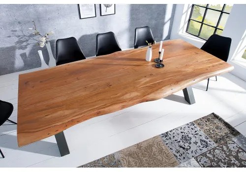 Jedálenský stôl Mammut X 240x105cm drevo Acacia  - Komfort-nábytok