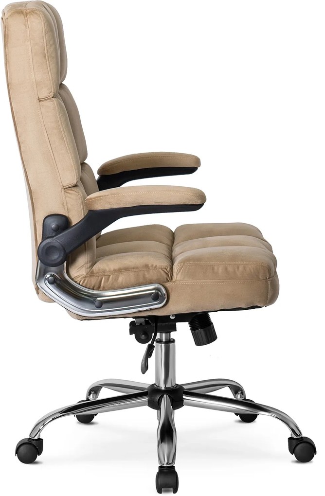 PROXIMA.store - Čalúnené kancelárske kreslo LONDON FARBA: čierna