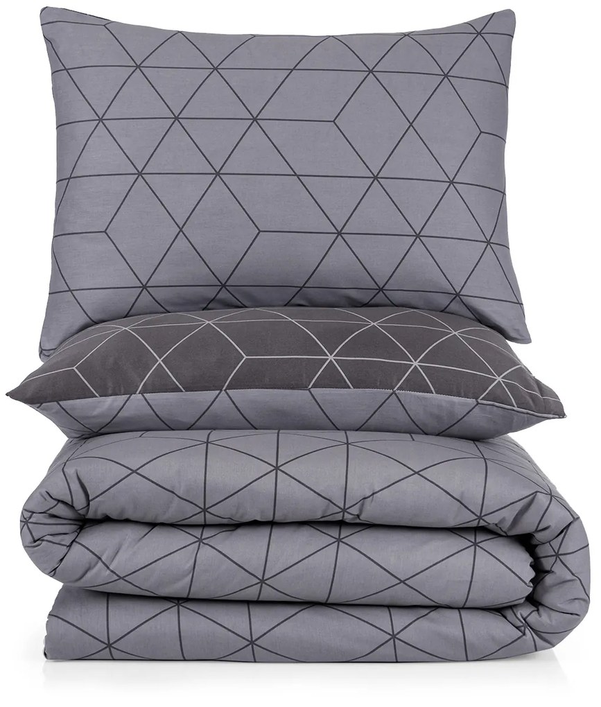 4Home Bavlnené obliečky Lines, 140 x 200 cm, 70 x 90 cm, 140 x 200 cm, 70 x 90 cm