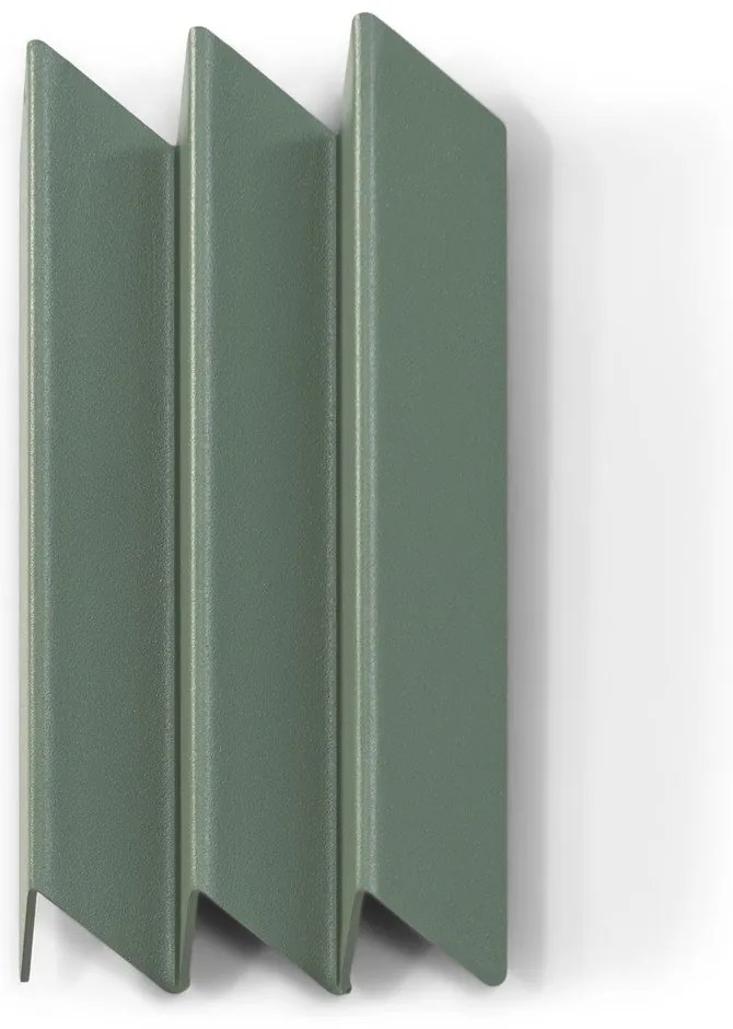 Zeleno-sivý kovový nástenný vešiak Sensu – Spinder Design