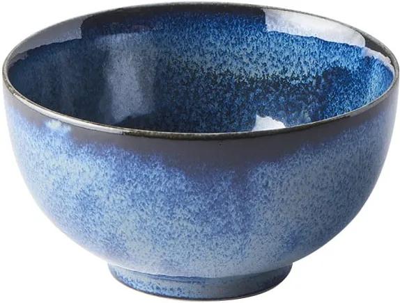 Modrá keramická miska Mij Indigo, ø 13 cm