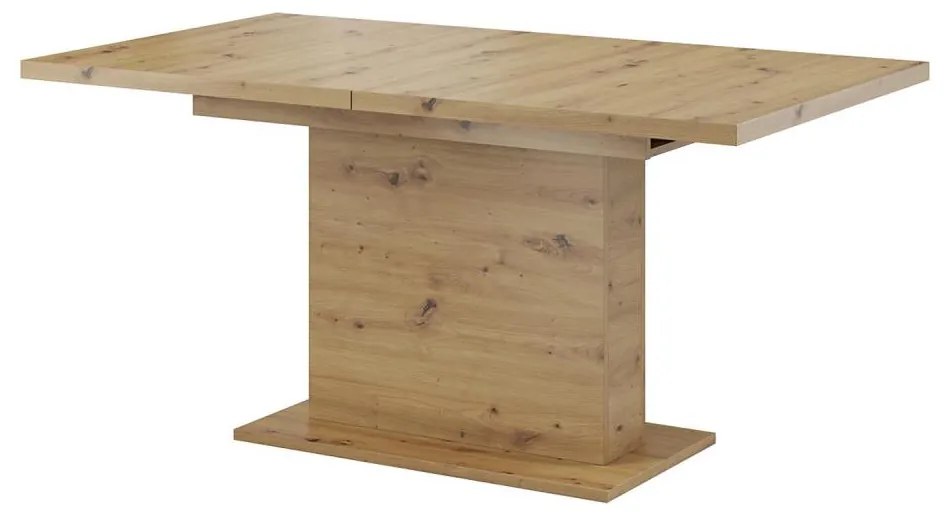 Rozkladací jedálenský stôl STRAP dub artisan