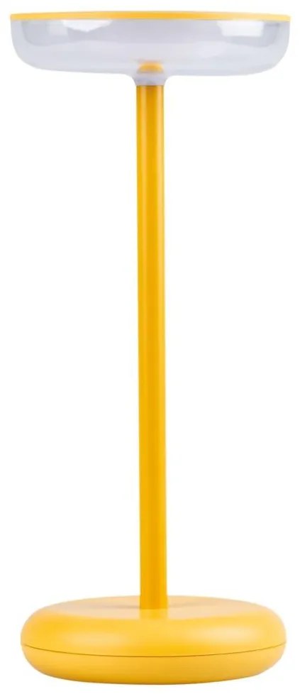 Kanlux 37314 - LED Stmievateľná nabíjacia lampa FLUXY LED/1,7W/1800 mAh IP44 žltá