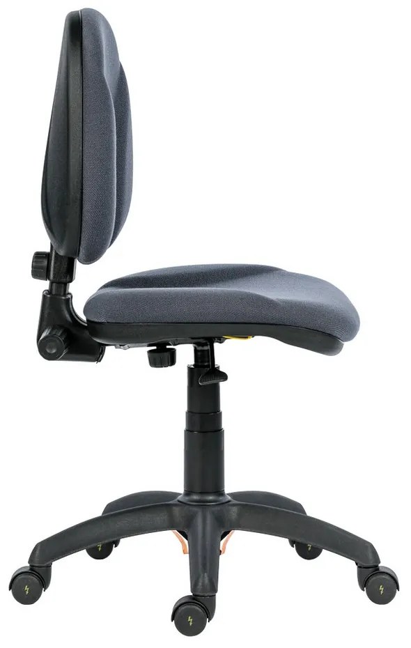 Pracovná stolička Ergo Antistatic bez podrúčok, sivá