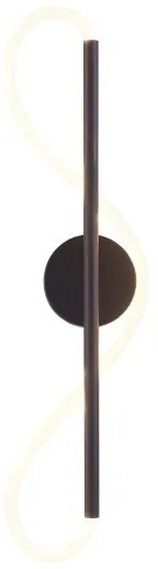 LED Nástenné svietidlo EMMA LED/19W/230V čierna