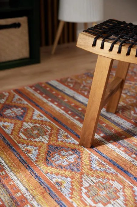 Obojstranný koberec Echo Etno Multi