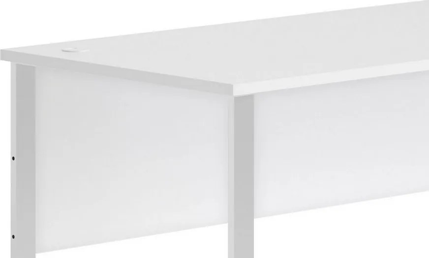 Písací stôl Amanda, biely