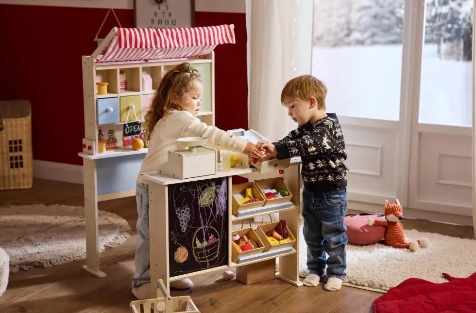 KidLand Detský drevený obchod 486017