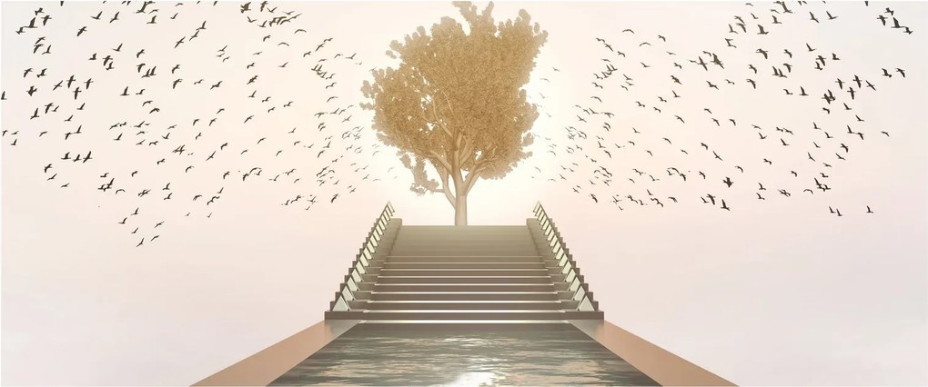 Obraz - Most do neznáma (120x50 cm)