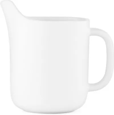 Normann Copenhagen Kanvička na mlieko Bliss, white