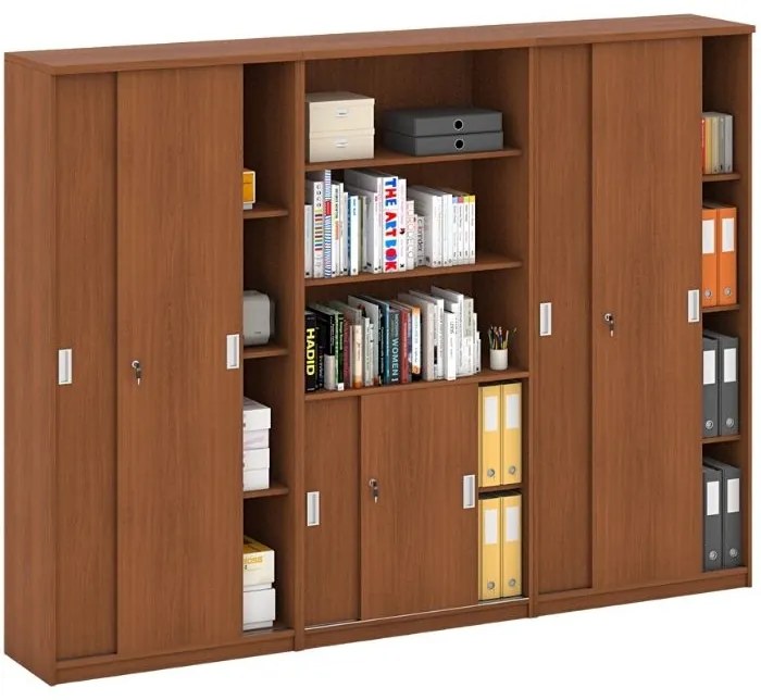 Zostava skríň MIRELLI, Typ IX - čerešňa