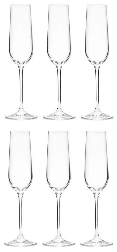 SANTÉ Sada pohárov na šampanské 180 ml 6 ks