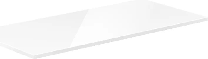Mexen Uni, pracovná doska 80 cm, biela lesklá, 91AXX-0804-464-18-00