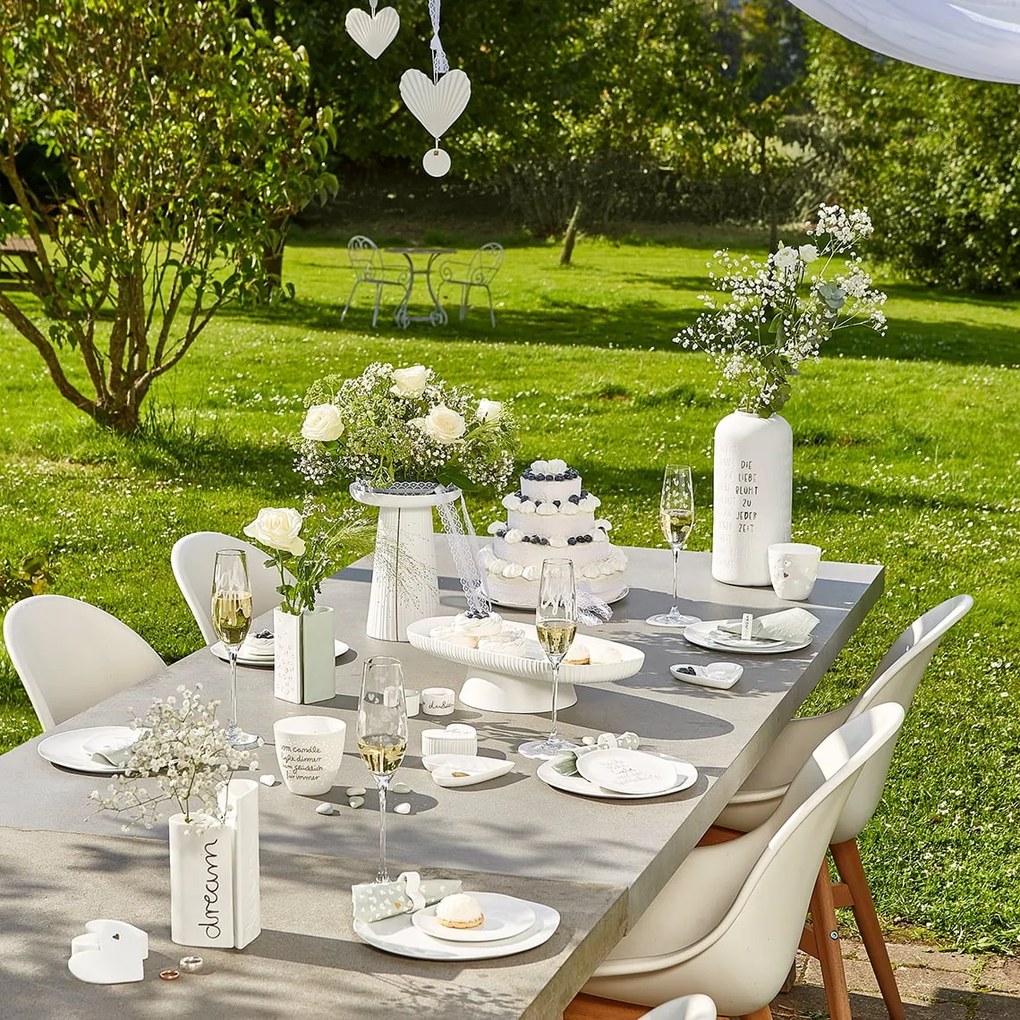 räder Porcelánový svietnik Wedding Hearts