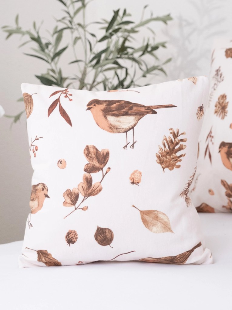 Flanelová obliečka na vankúš 40 x 40 cm - Anita