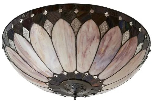 Endon 63973 - Stropné svietidlo Tiffany BROOKLYN 2xE14/60W/230V priemer 50 cm