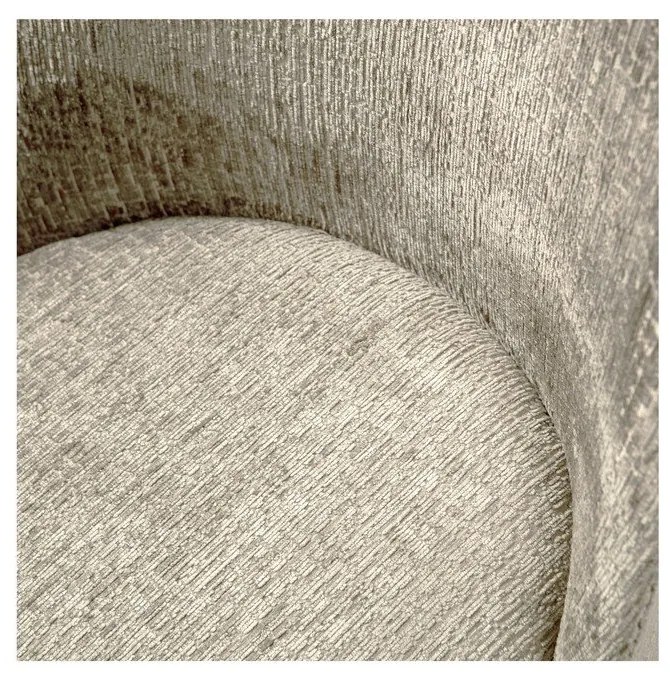 Krémovobiele zamatové jedálenské stoličky v súprave 2 ks Vogue – WOOOD