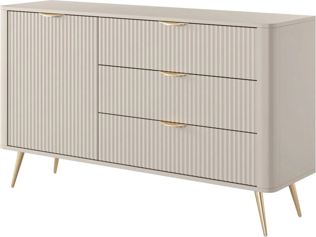 KOMODA TREVISO D3S KAŠMÍR 138 cm