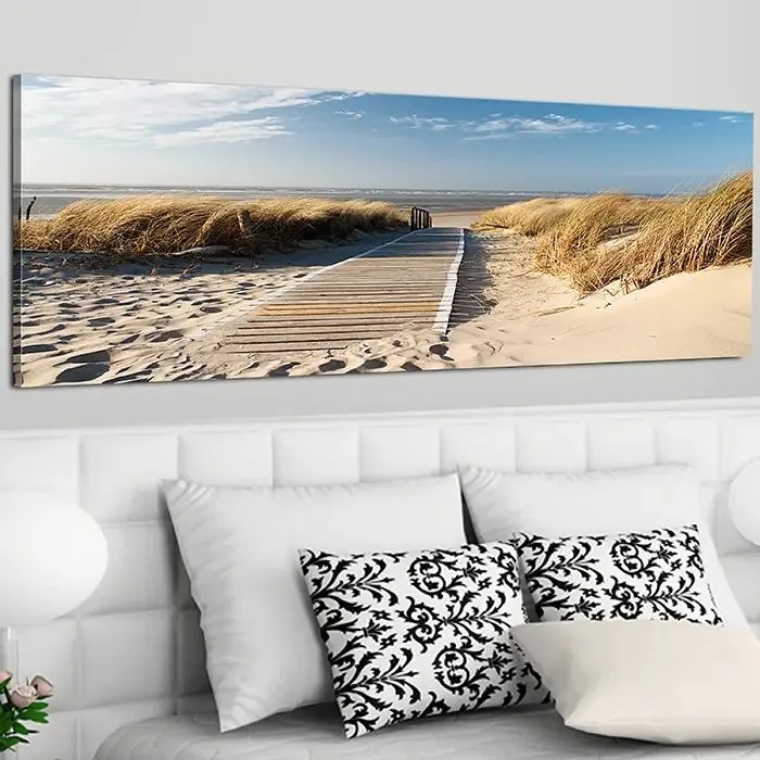 Obraz - Wild Beach Veľkosť: 150x50, Verzia: Na talianskom plátne