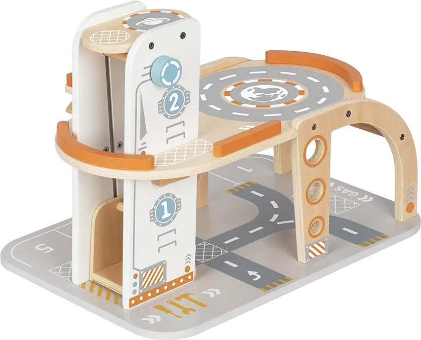 TookyToy Drevená vesmírna stanica s príslušenstvom