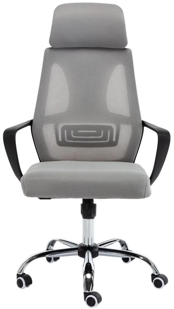 Kancelárska stolička NIGEL sivá