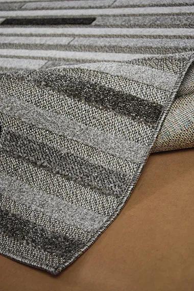 Berfin Dywany Kusový koberec Lagos 1053 Grey (Silver) - 140x190 cm