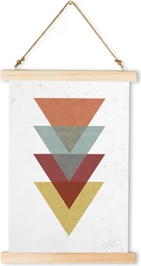 Závesné plátno na stenu Warm Chromatic / Dan Johannson