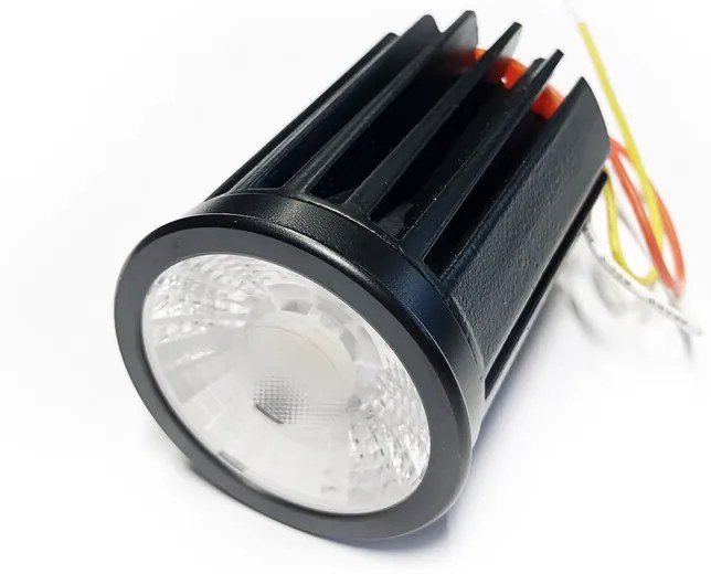 Ledco LED modul, 24V DC, 8W, CRI90, 36°, CCT 2000-6000K (2-kan), D50*68mm, čierna