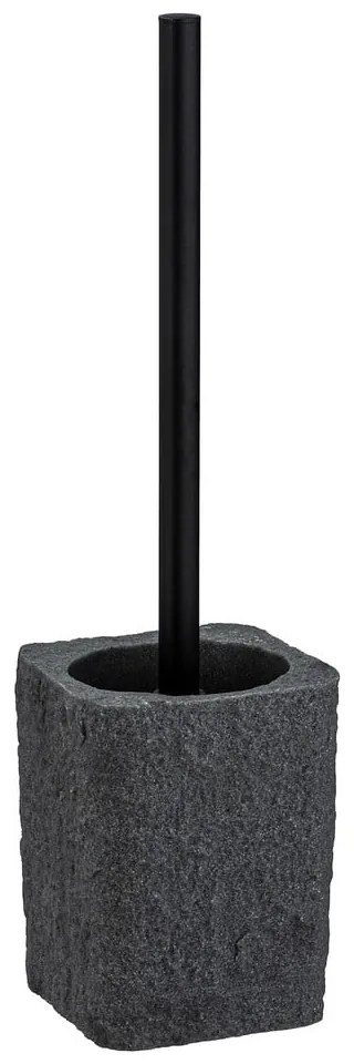 Čierna toaletná kefa Wenko Villata