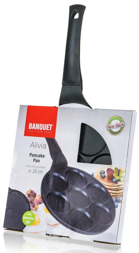 Banquet Pan na 7 lívancov s nepriľnavým povrchomALIVIA 26 cm