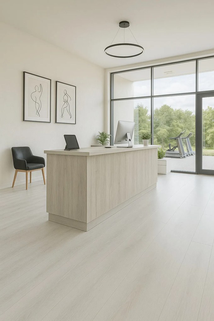 PVC podlaha - lino Livitex 2622, na mieru, šíře 3m,4m,5m, šedá, filc, chodba / predsieň, Beaulieu International Group